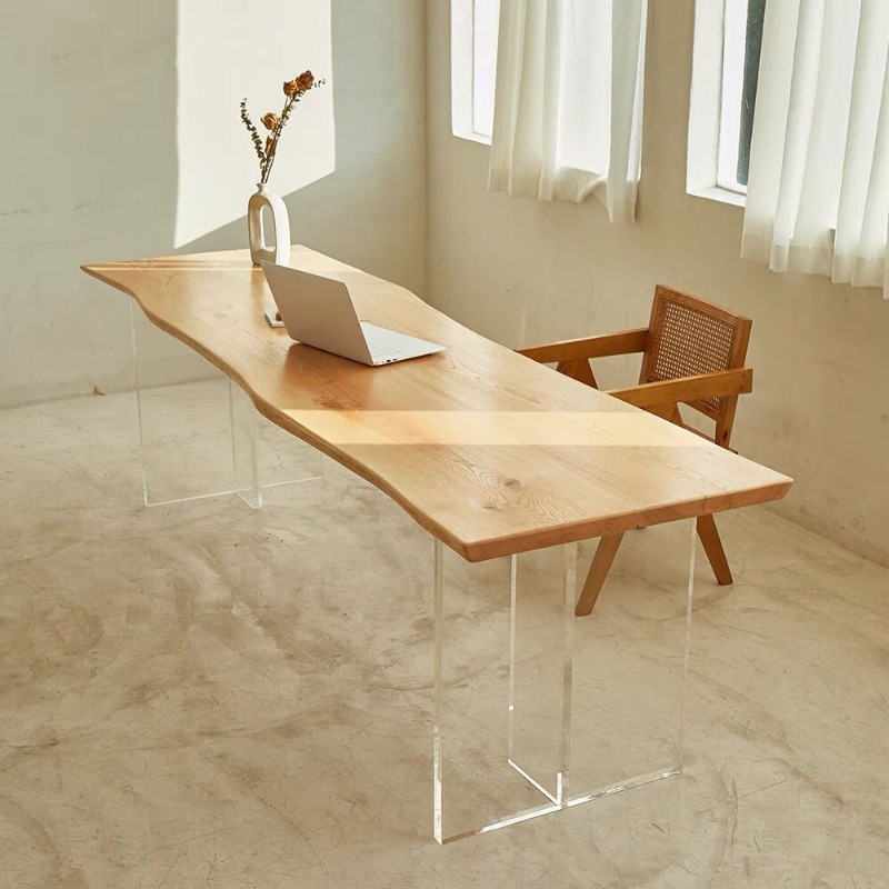 Nordic Solid Wood Acrylic Floa - Bedroom Furniture 评论和价格