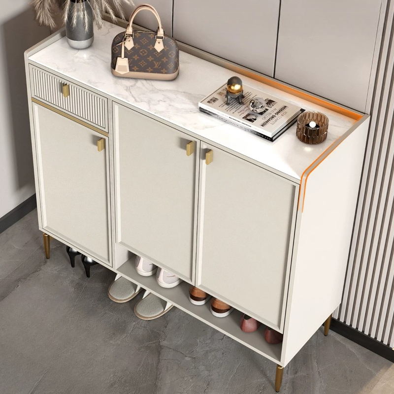 Entryway Shelf Shoe Cabinets L - Shoe Rack Cabinet Narrow Entryway 评论和价格