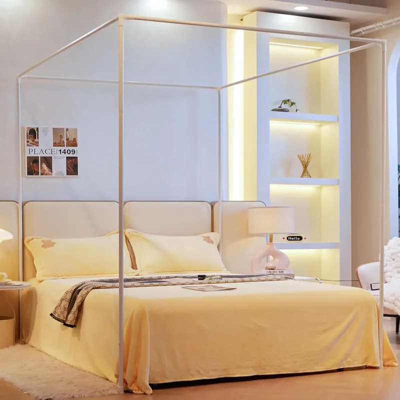 Premium Canopy Bed Frame Post  - Canopy Bed Frame Metal Queen 评论和价格