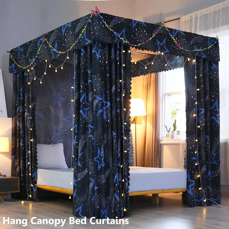 Premium Canopy Bed Frame Post  - Canopy Bed Frame Metal Queen 评论和价格