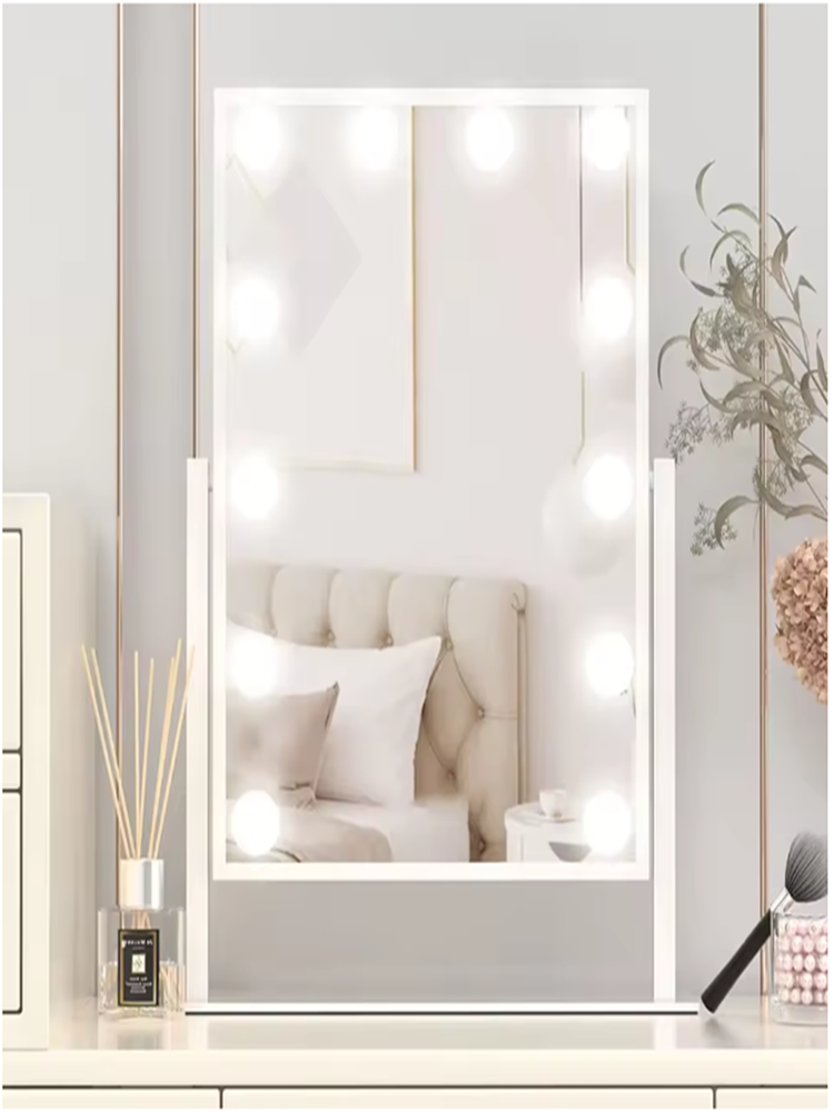 Detachable LED Vanity Mirror B - Dressing Table Vanity With Lighted Mirror 评论和价格