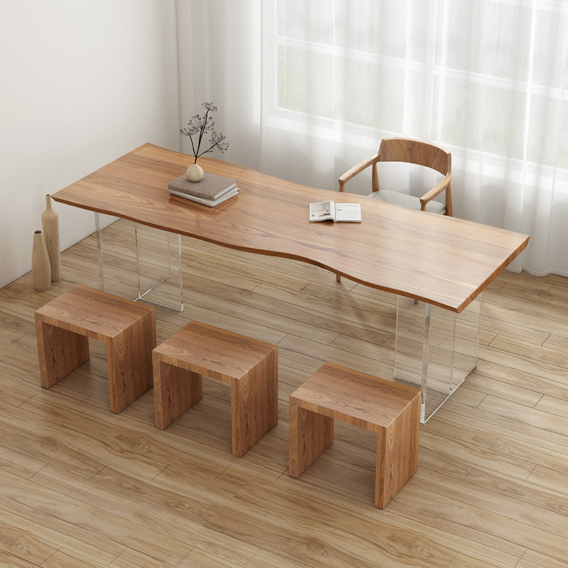 Nordic Luxury Acrylic Solid Wo - Tables 评论和价格