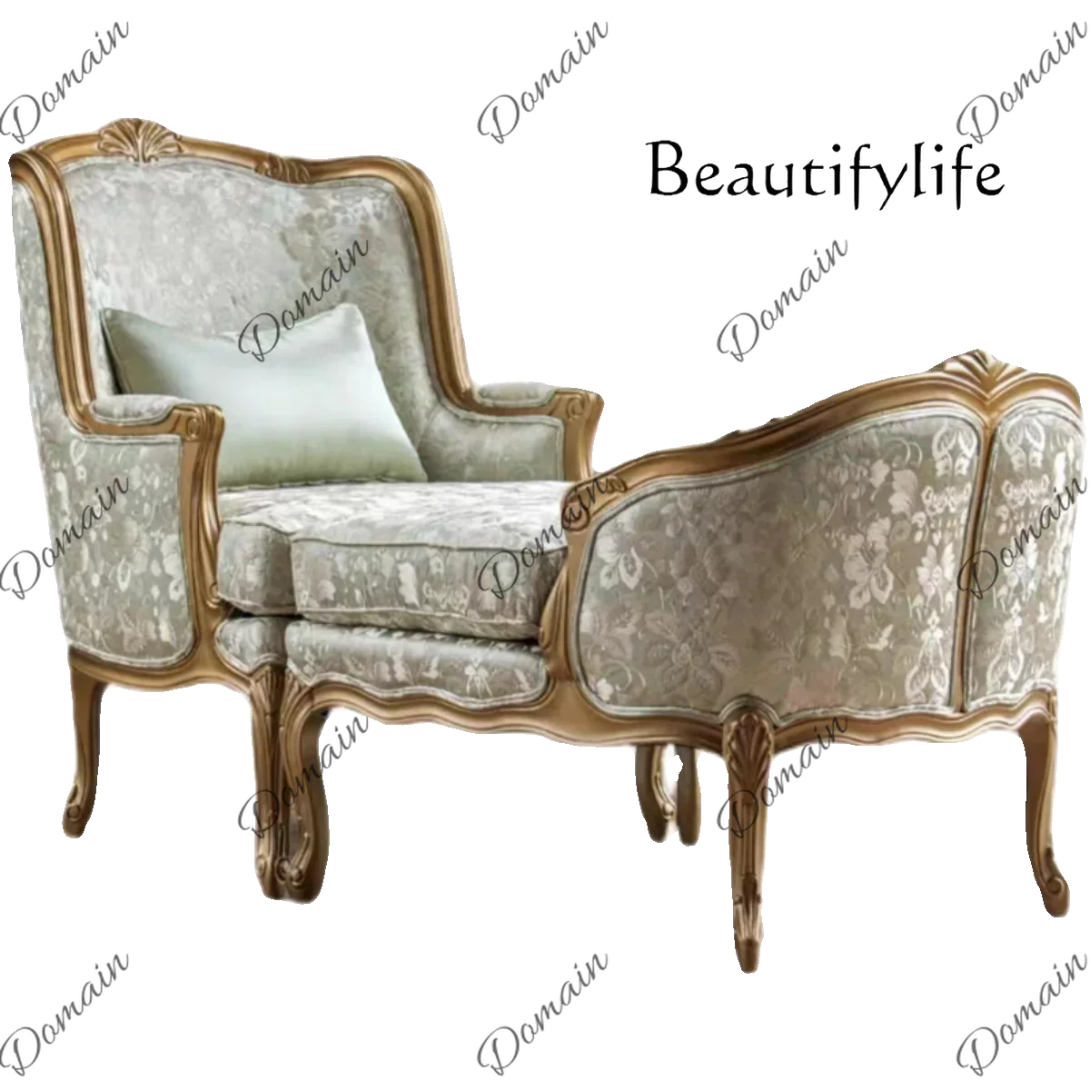 French-style solid wood court- - Sofas 评论和价格