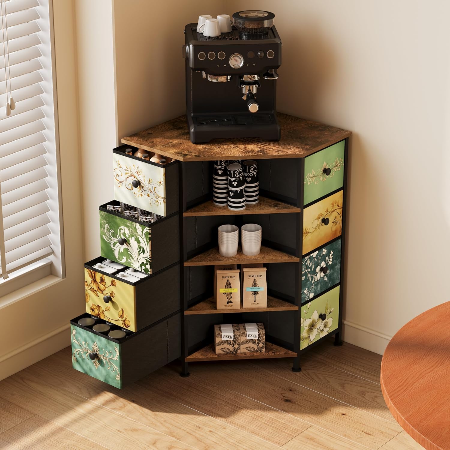 8 Drawer Corner Dresser With F - Bedroom Furniture 评论和价格