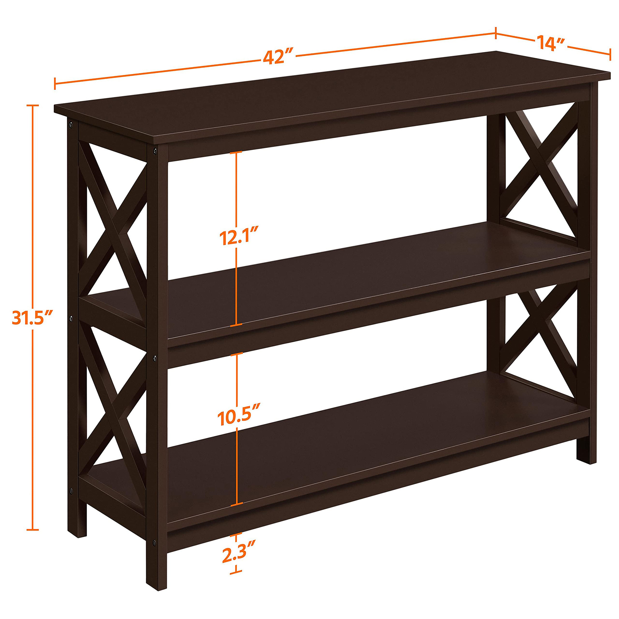 Console Table for Storage, Nar - Storage 评论和价格