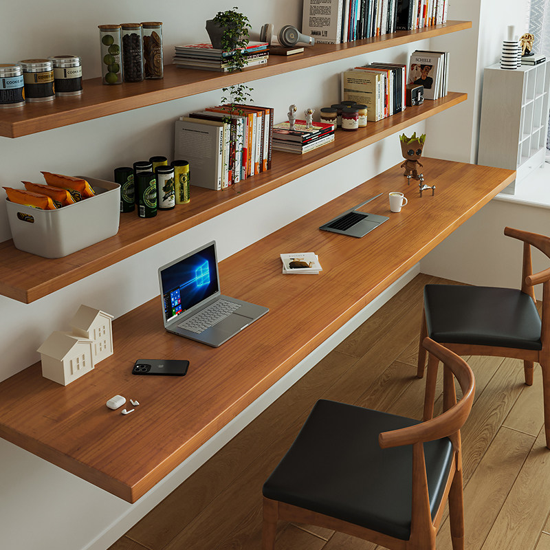 Nordic Solid Wood Desk with Bo - Bedroom Furniture 评论和价格