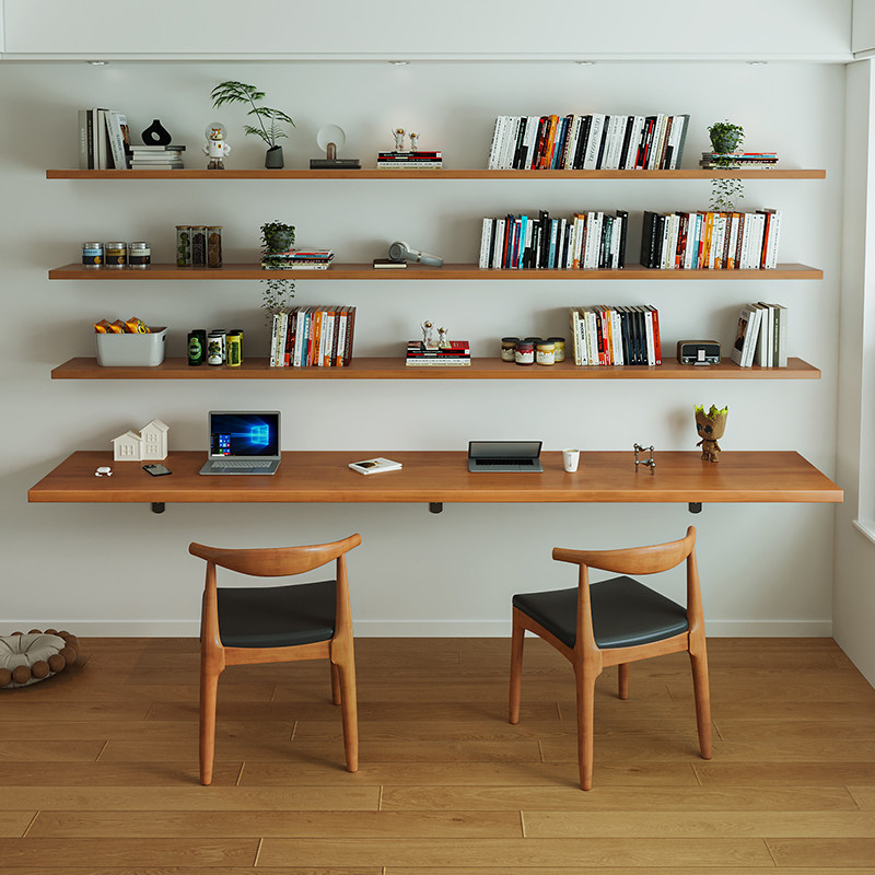 Nordic Solid Wood Desk with Bo - Bedroom Furniture 评论和价格