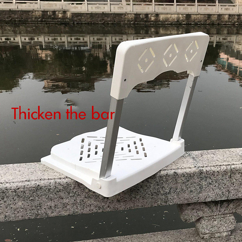 Foldable Fishing Box with Back - Outdoor Furniture 评论和价格