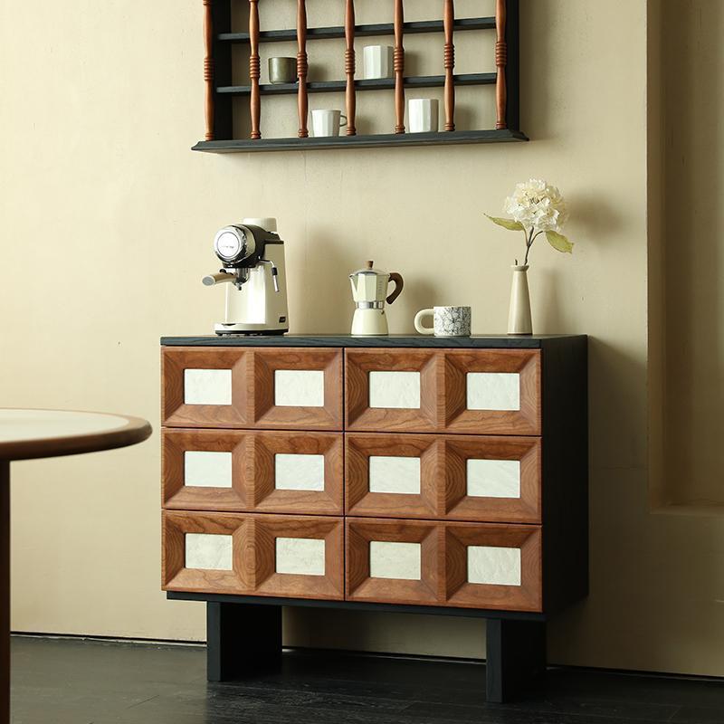 Medieval six-chest cabinet, co - Storage 评论和价格