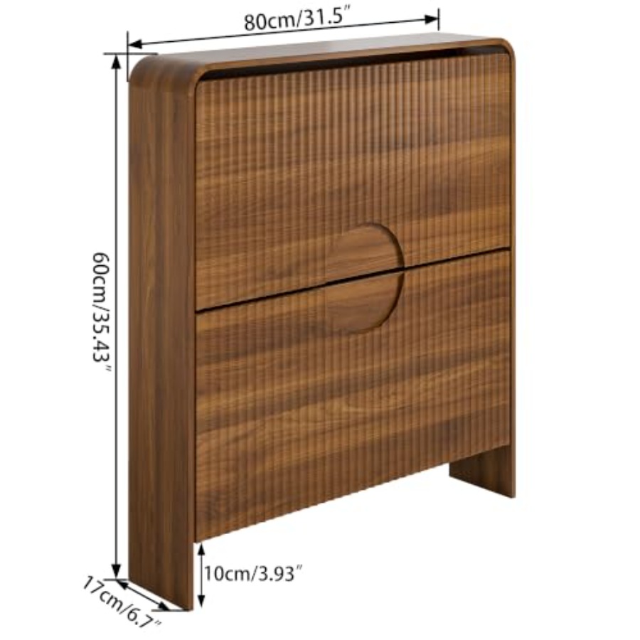 Narrow Shoe Cabinet with Entry - Shoe Rack Cabinet Narrow Entryway 评论和价格