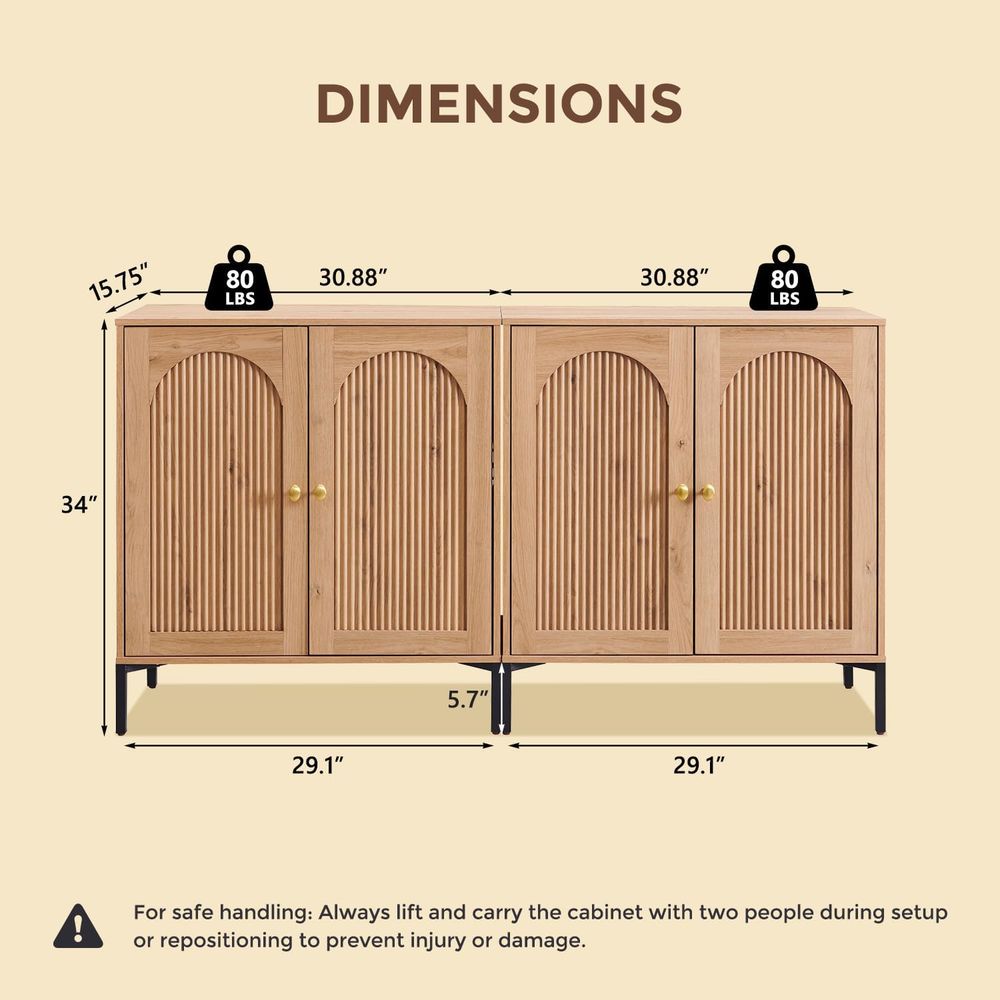 ern Buet Cabinet with Storage, - Storage 评论和价格