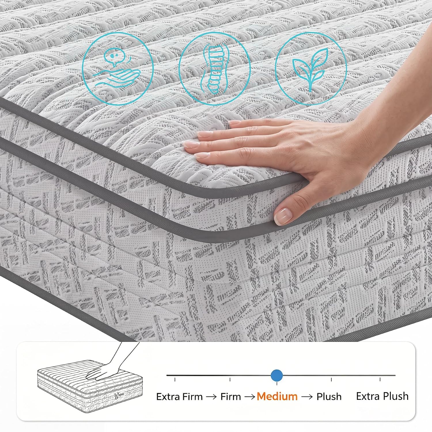 Queen Size Mattress 12 Inch, M - Memory Foam Mattress In A Box Queen 评论和价格