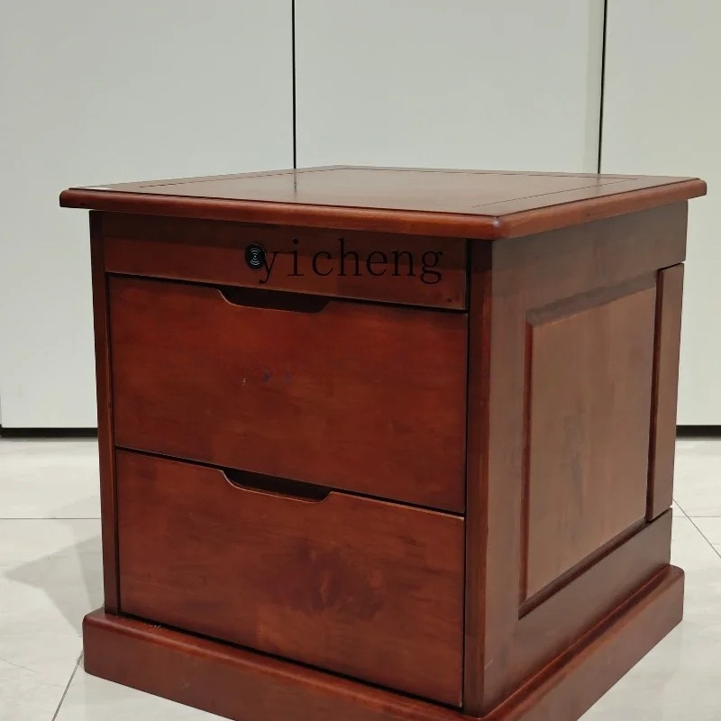 Nordic Modern Night Table Stor - Solid Wood Nightstand 2 Drawers 评论和价格