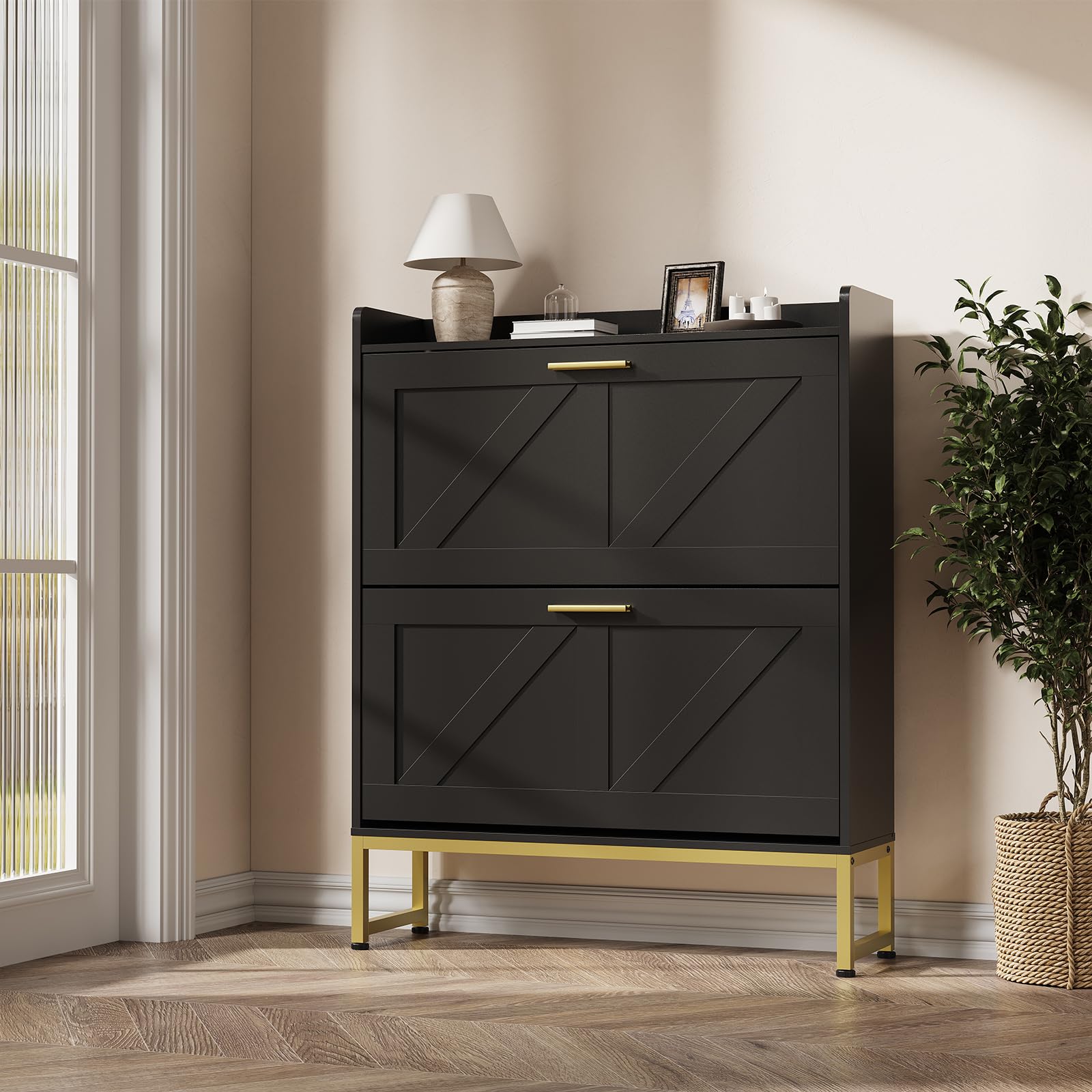 Narrow Shoe Cabinet For Entryw - Shoe Rack Cabinet Narrow Entryway 评论和价格