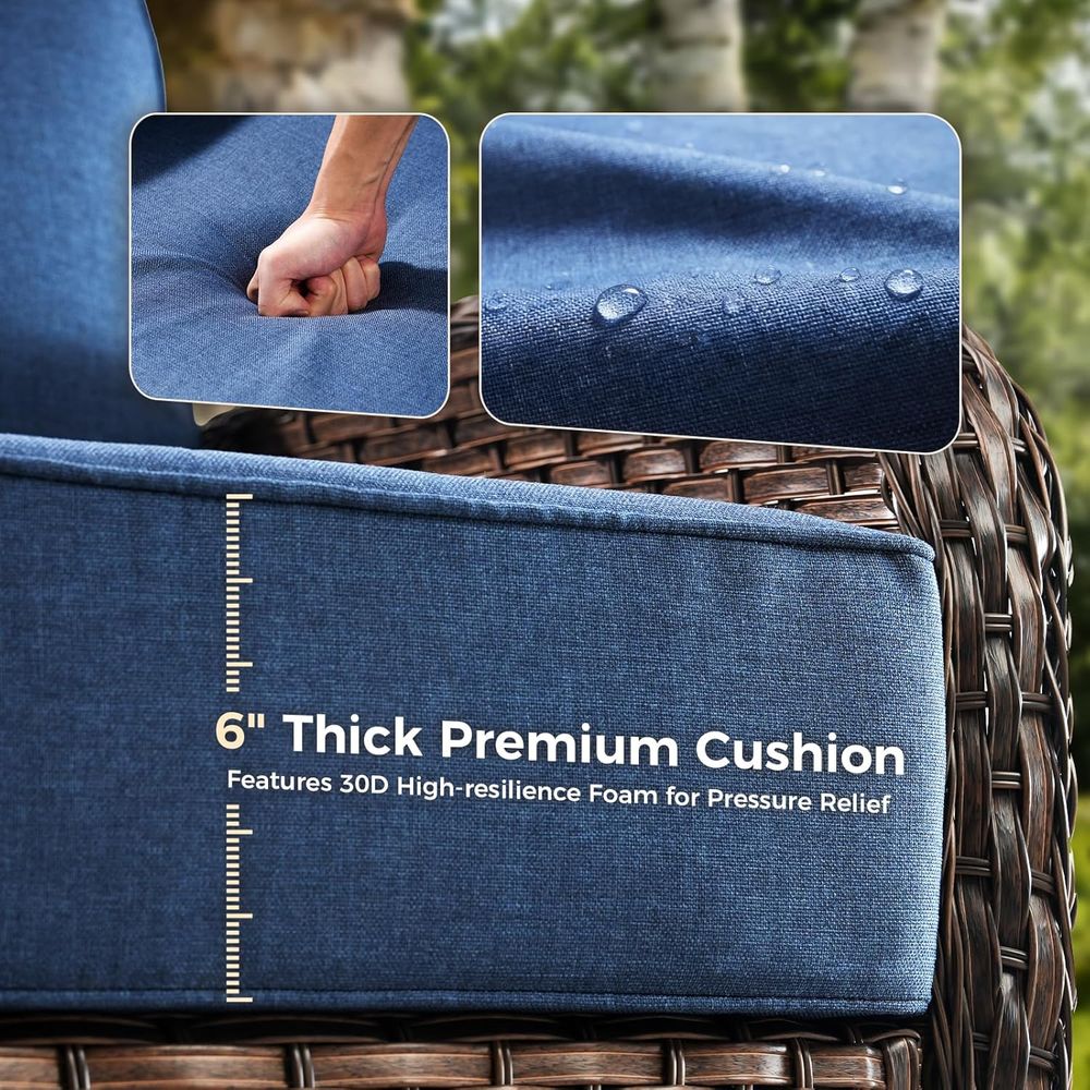 Outdoor Furniture Cushions, 6  - Outdoor Furniture 评论和价格