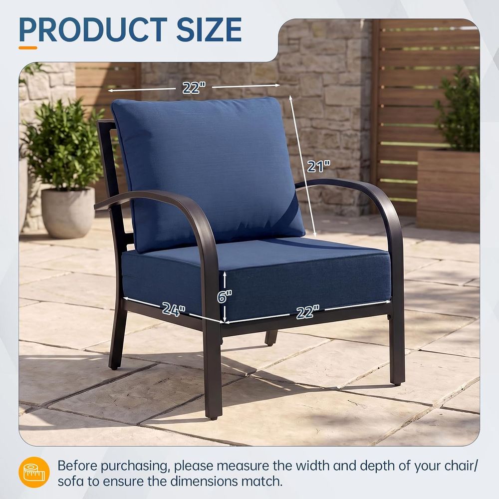 Outdoor Furniture Cushions, 6  - Outdoor Furniture 评论和价格